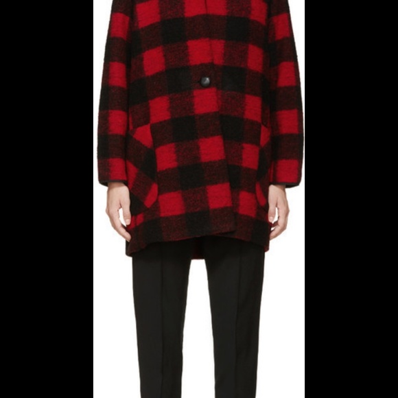 isabel marant etoile gabrie coat - Picture 2 of 6